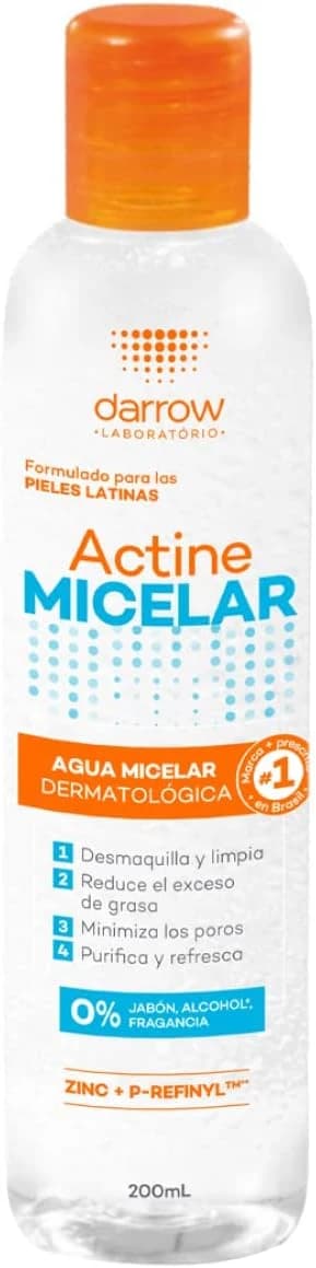Actine Água Micelar Dermatológica, Darrow 400ml