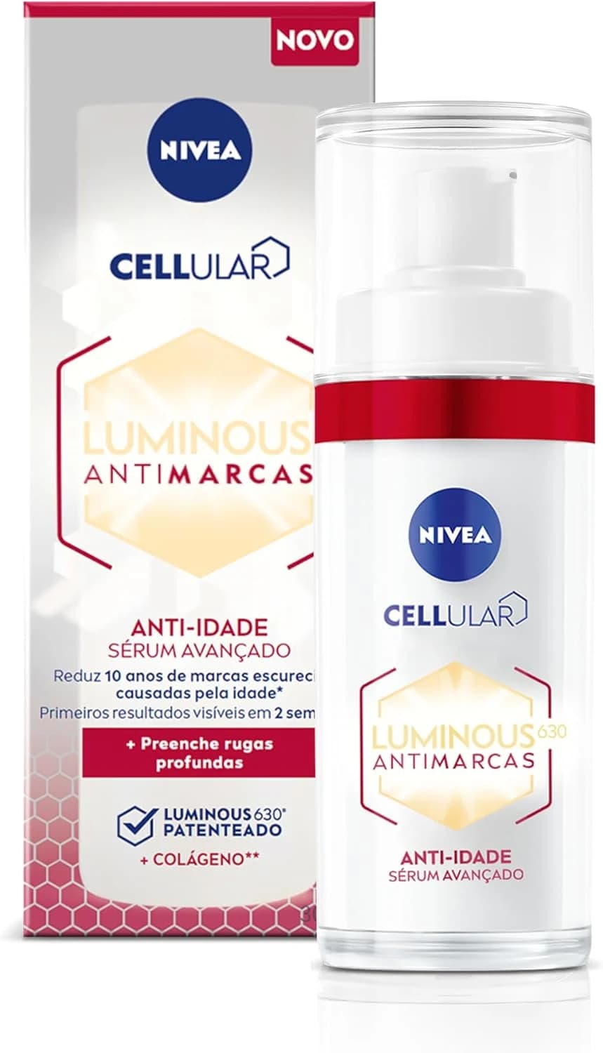NIVEA Sérum Facial Cellular Luminous 630® ANTIMARCAS Anti-idade 30ml